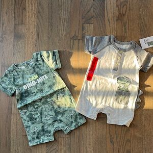 Dino Onesie Set (9M)